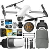 Autel Robotics EVO Lite+ Standard Pro Content Creator Drone Quadcopter Bundle (White) with 20MP & 6K Video Including Deco Gear Backpack + FPV VR Headset + Landing Pad and Software Kit