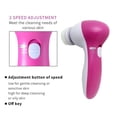 thumbnail image 4 of Electric Facial Cleaner 5 IN 1 Face Cleansing Brush Wash Machine Spa Skin Care Massager Blackhead Cleaning Facial Cleanser Tools, 4 of 9