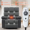 thumbnail image 4 of JONPONY Power Lift Recliner Chair Recliners for Elderly with Heat and Massage Recliner Chair for Living Room with Infinite Position and Side Pocket,USB Charge Port,Gray, 4 of 11