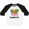 thumbnail image 3 of Inktastic Naples Florida Beach Vacation Boys or Girls Toddler T-Shirt, 3 of 5