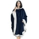thumbnail image 1 of Poncho de manta, poncho de manta portátil para mujeres adultas, capa de chal de forro polar esponjoso y acogedor con bolsillos con capucha, regalo cálido para mamá esposa, 1 of 5