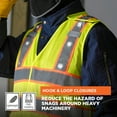 thumbnail image 4 of RefrigiWear HiVis Safety Vest with LED Lights - High-Visibility Reflective Workwear, ANSI Compliant, Enhanced Night Safety, 4 of 6