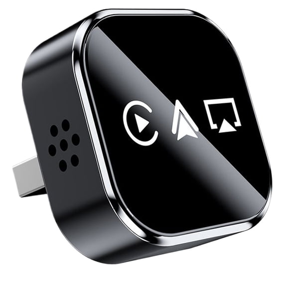 SHENERDA Mirror Phone To Car Screen Wired To Wireless Player Screen Mirroring Device for Vehicle Audio Link Pair Watch Movie Media Phone sweet