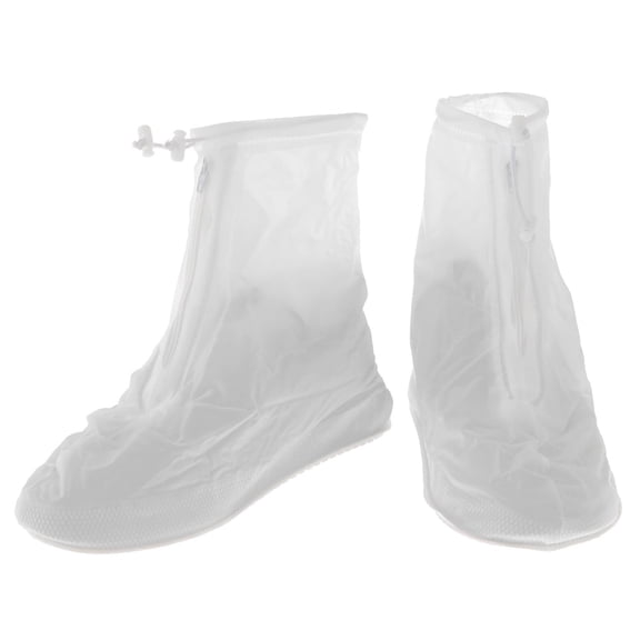 Fundas impermeables para zapatos, fundas para zapatos contra la lluvia, protectores de zapatos antideslizantes reutilizables para largo 285 cm