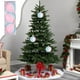 thumbnail image 1 of Adornos navideños, decoraciones navideñas, regalos de Navidad. Adorno de bola navideña azul claro, guirnalda de bolas, colgante para árbol de Navidad, decoración para fiestas, colgantes de poliéster., 1 of 7