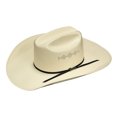 thumbnail image 1 of Twister Ivory Straw 8X Shantung Hat 6.75, 1 of 1