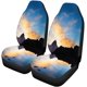 thumbnail image 2 of Juego de 2 fundas para asientos de coche ABPHQTO Bietschorn pico de montaña al amanecer, 2 of 4