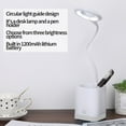 thumbnail image 4 of maho Back to School supplies, LED Smart Feel Dimming Bedside Table Lamp With Pen, Student Eye Protection Study Lamp, Suitable For Bedrooms And Dormitories Clearance Sale, 4 of 9