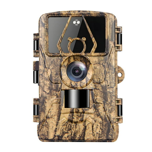 Trail Cam with 8K Video 60MP Images Night Vision Motion Activated Waterproof Wildlife Camera for Home & Cameras