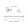 thumbnail image 2 of FASHIONWT Women Raglan Sleeve Quarter Zipper Turtleneck Geometric Graphic Terry Sweatshirt, 2 of 4