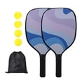 thumbnail image 2 of LOVIVER Lot de Raquettes de Pickleball pour Intérieur et Rose, 2 of 8