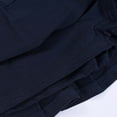 thumbnail image 3 of FRSASU Girls Pleated Skirts with Shorts High Waisted Mini Skirt Athletic Tennis Skirts A-Line Skater Cheer School Uniform Skorts Navy, 3 of 9