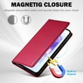 thumbnail image 2 of Flip Wallet Case for Samsung Galaxy A54 5G with Credit Card Slot, PU Leather Slim Phone Case for Women Men with Stand Shockproof Protective Back Cover for Samsung Galaxy A54 5G, Red, 2 of 4