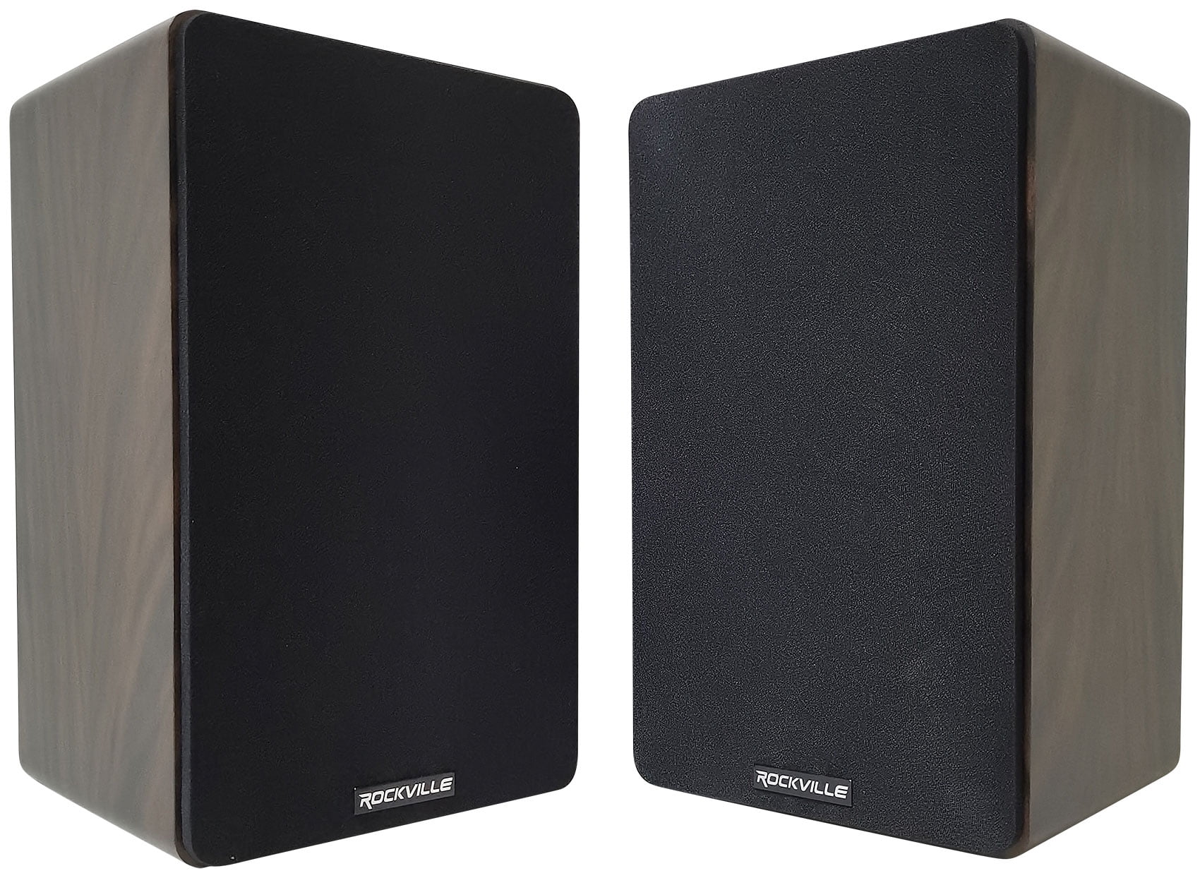 Rockville Pair RockShelf 68D V2 400W Bookshelf Speakers 8 Ohm, Kevlar Woofers, Silk Dome Tweeter, MDF Cabinet, for Home Theater and Audiophiles