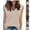 Khaki, variant on Abomasnow Womens V Neck Tank Tops Casual Sleeveless Ribbed Knit Shirts Trendy Sweater Vest Outfits
