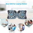 thumbnail image 4 of Mini Foldable USB Cooling Fan Octopus Notebook Cooler Cooling Pad Stand Double Fans for Notebook Laptop, 4 of 9