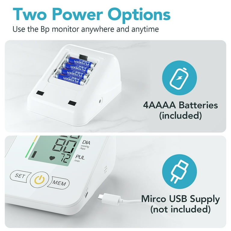 Blood Pressure Monitor,maguja Blood Pressure Machine,BP Monitor Automatic  Upper Arm Digital with 8.66” to 16.54”（22-42cm Blood Pressure Cuff for Home