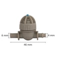 thumbnail image 5 of Garden Spherical Anti-drip Connector Barb 4mm To 6mm Interface Misting Nozzle 4/7mm Hose Connect Miniature Anti Drip Valve 20Pcs
--------
,Leak Free Connections, 5 of 5