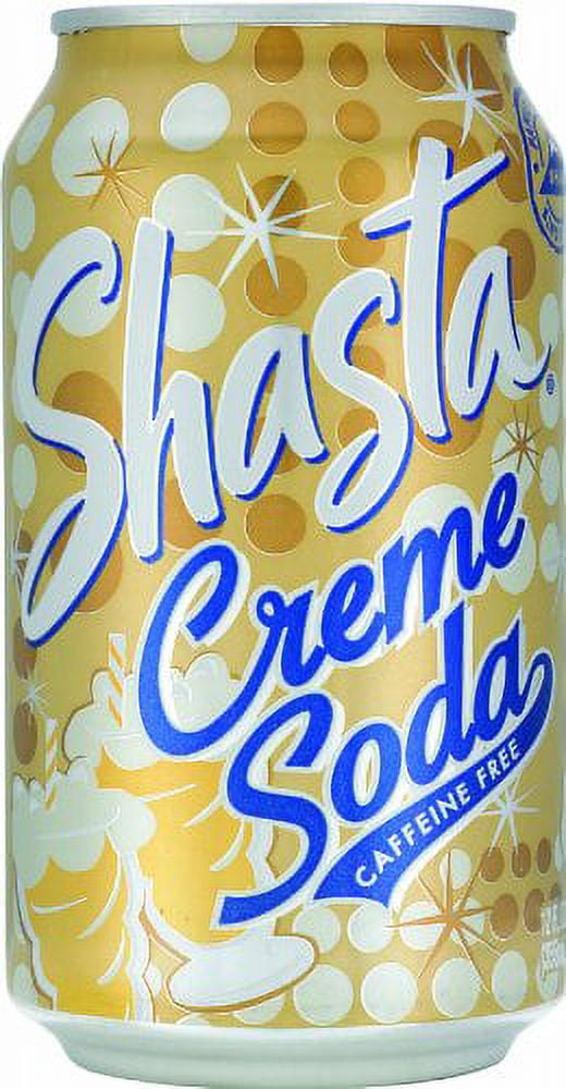 Shasta Cream Soda, 12 oz Cans, Quantity of 24