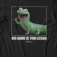 thumbnail image 3 of Disney Pixar Hoppers He Is Tom Lizard Men's T Shirt (Black, S-3XL), 3 of 4
