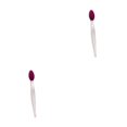 thumbnail image 1 of Cepillo de labios Soidarity Suavidad Tampón de silicona multicolor Removedor de comedón multipropósito 2Conjunto Violeta, 1 of 6