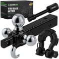 thumbnail image 1 of Enganche para remolque Tri-Ball Mount Rhino USA con gancho, grillete y candado, 1 of 7