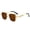 3, variant on Retro Metal Square Sunglasses with Spring Temple, UV400 Protection Fashion Eyewear