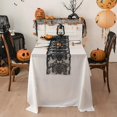 thumbnail image 3 of QHUDLV 2025 New Halloween Table Runner, Black Lace Spider Web Table Runners for Halloween Decor/Party Dinner Table Decoration, 3 of 7