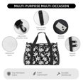 thumbnail image 4 of Easygdp Lilies Flowers Bolsa de Gimnasio, Bolsa de Viaje Duffel, Bolsa de Fin de Semana con Compartimentos, Bolsa de Mano para Noche, 4 of 7