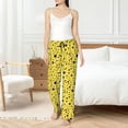 thumbnail image 6 of Lsque Blue Spots Print Women's Pajama Pants, Lounge Pant - Comfortable Home Wear,Elastic Waistband, Stylish Design-Small, 6 of 9
