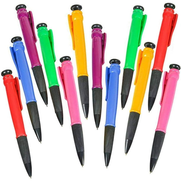 ToyExpress Jumbo Pens for Kids and Adults, Set of 12, Oversize Writing Pens  with Black Ink, Cool Back to School Stationery Supplies, Funny Birthday  Party Favors, Office Gag Gifts for Co-Workers -
