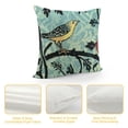 thumbnail image 4 of Qinduosi Strawberry Thief Design Decorative Throw Pillow Cover Soft Velvet Throw Pillowcases Home Decor Living Room Cushion Cover for Bed Couch Car White, 4 of 5