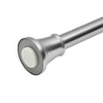 thumbnail image 2 of Utopia Alley Adjustable 72-In Shower Curtain Tension Rod - Rust-Proof Aluminum with Rubber End Cap, No Drill Installation - Extendable & Retractable, Wall-to-Wall - Easy to Hang, Chrome Finish, 2 of 9