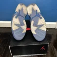 thumbnail image 4 of Air Jordan 6 Retro 2018 Jimmy Butler Diffused Blue 384664-400 Size 10 VNDS, 4 of 6