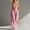 *Pink, variant on ClodeEU Women's Wide Leg Cargo Jumpsuit with Pockets ,Casual Loose Trendy Romper Army Green,Women's Plus L