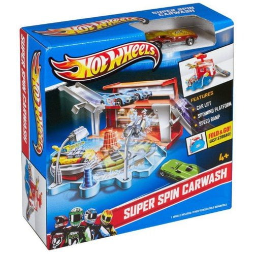hot wheels car wash playset