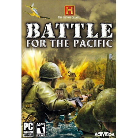 Battle for the Pacific History Channel PC DVD - Battlegrounds Including: Guadalcanal, The Philippines, Iwo Jima & MORE