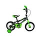 thumbnail image 1 of Bicicleta Infantil Unibike  rodada 12 con ruedas de entrenamiento Verde 12, 1 of 6