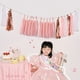 thumbnail image 4 of 10 bolsas de papel borlas guirnalda Banner-borlas de papel de seda para boda, cumpleaños, decoración de pared de fiesta Festival, 4 of 5