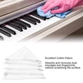 thumbnail image 3 of 5PCS Piano Cleaning Cloths, Cotton Fabric Polishing Cloths Instruments Cleaning Cloths, Musical Instruments Polishing Cleaning Cloth for Guitar Bass Violin, 3 of 7