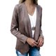 thumbnail image 2 of Abrigo de gamuza puro NikouMX mujer color puro S M L XL XXL, 2 of 6