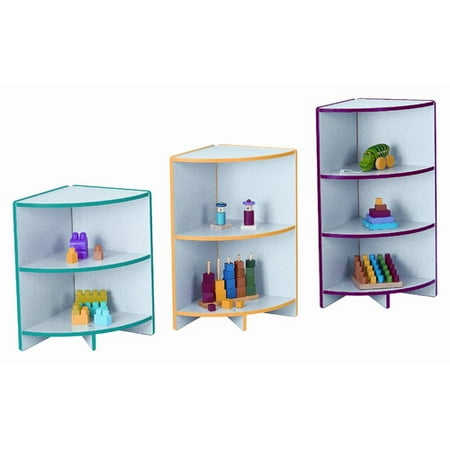 Jonti-Craft Kydzcurves Corner Storage Unit Cubbie