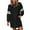 Black Sweatshirts for women _c, variant on safuny Womens Casual Sweatshirt Dress Crewneck Long Sleeve Pullover Tops Trendy Fall Sweatshirt Dresses with Pockets Black _c XXL