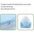 thumbnail image 3 of Leg pillow, with removable cover - Ideal for side sleepers, pregnancy (Light Grey), 3 of 5