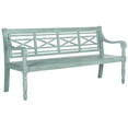 thumbnail image 2 of Safavieh Karoo Indoor/Outdoor Contemporary Acacia Bench, 2 of 5