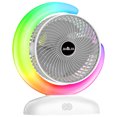 thumbnail image 1 of Ventilador de mesa recargable por USB teledirigido con ventilador de mesa portátil ligero colorido, 1 of 9