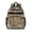 Camo and Tree, variant on Camo and Pine Green Pattern Backpack for School, Cute School Bag with Adjustable Shoulder Straps and Padded Back, 15.25"x11.5"x5.25"