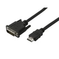 thumbnail image 1 of Cable de Video de HDMI Macho a DVI-D 24+1 Macho, 1.8m. Manhattan 372503, 1 of 2