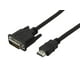 thumbnail image 1 of Cable de Video de HDMI Macho a DVI-D 24+1 Macho, 1.8m. Manhattan 372503, 1 of 2