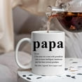 thumbnail image 4 of Papa Gifts,Papa Gifts From Grandkids,Papa Grandpa Definition Mug,Papa Grandpa Definition Coffee Mugs 11 Ounce,Papa Coffee Cup Ceramic, 4 of 6
